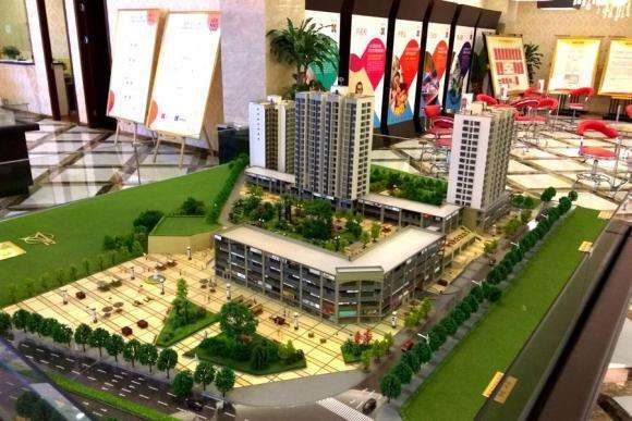 七里河七里河沙盘模型