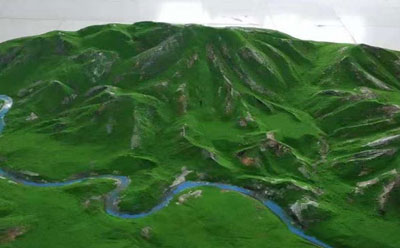 现代七里河七里河沙盘模型的优势