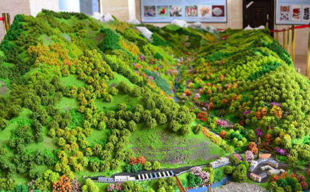 机械工业七里河七里河沙盘模型设计制作难度比建筑模型高