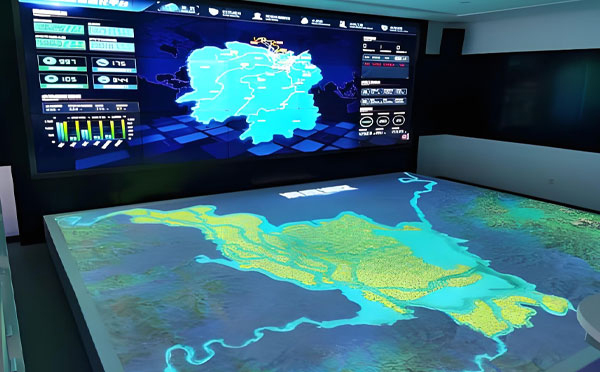 七里河电子沙盘模型:满足现代展示需求的创新解决方案