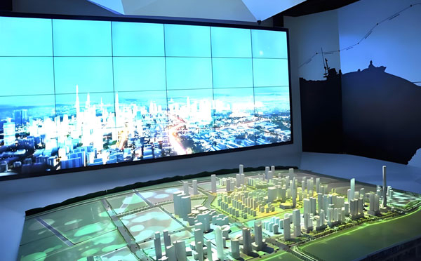 11月电子七里河七里河沙盘模型新进展：轩辕沙盘深化地形浮雕与数字交互融合