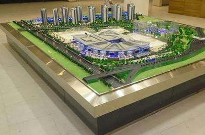 七里河沙盘模型还原度高，技术与设计缺一不可！